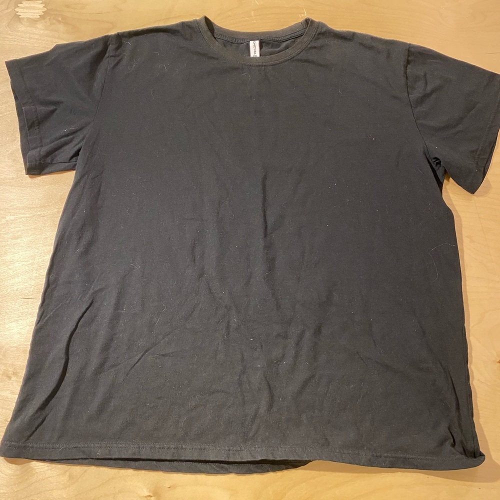 Chicyea Classic Black Men's T-Shirt 2XL (NN) - Picture 2 of 10